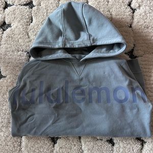 Lululemon all yours hoodie graphic blue